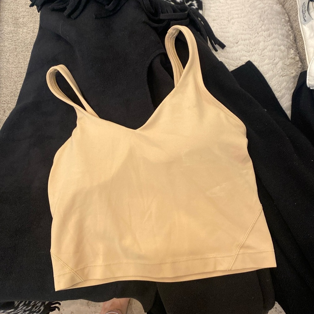 Lululemon align tank beige size Small
